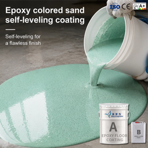 Kit di Rivestimento per Pavimenti in Scaglie di Resina Epossidica Resistente ai Raggi UV per Esterni |   Blue Kingfisher Vernice Trasparente per Terrazze, Balconi e Patii - Product Image 1