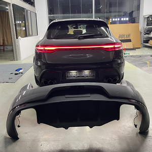 Kit carrosserie complet (avant et arrière) en aluminium et FRP pour <span class=keywords><strong>Porsche</strong></span> <span class=keywords><strong>Macan</strong></span> 95B.3 (2014-2023), à monter par visage, pour remplacement - Product Image 2