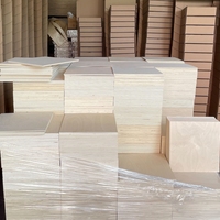 Panneau de contreplaqué en tilleul naturel 500x300mm 3mm, vente en gros Chine, pour gravure laser CNC, artisanat, modélisme et décoration intérieure