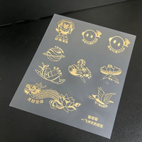 Étiquettes adhésives holographiques personnalisables pour le Festival des Bateaux-Dragons, avec finition mate tactile et impression UV inversée
