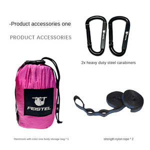 <span class=keywords><strong>Hamac</strong></span> portable de haute qualité en nylon et tissu, imperméable, pour le camping, pour une ou deux <span class=keywords><strong>personnes</strong></span>, pour une utilisation en cour - Product Image 3