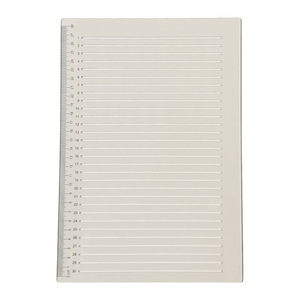 Règle à grille en plastique A4 pour les examens post-universitaires, modèle de dessin flexible pour étudiants avec lignes espacées de 8 mm, 9 mm, 10 mm - Product Image 5