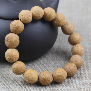Phoenix Eye Bodhi Seed <b>Bracelet</b> 13Mm Nepal Papaya Buddhist Prayer Beads Unisex Jewelry Gift - Product Image 4
