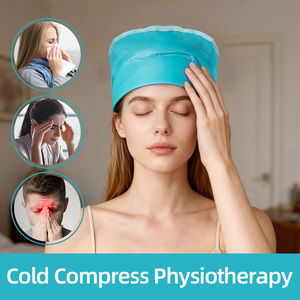 Gorro de Compresión Fría/Caliente Reutilizable de Buena Calidad <span class=keywords><strong>para</strong></span> Alivio del Dolor de <span class=keywords><strong>Migraña</strong></span> y Cefalea, <span class=keywords><strong>para</strong></span> Rehabilitación Postoperatoria, de Nailon Resistente - Product Image 6