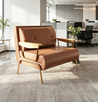 Canapé-lit en tissu 68 80 100 120 150cm, dossier réglable, housse amovible et lavable, taille personnalisée OEM ODM VLranlife
