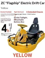 Kart électrique à trois roues, voiture de divertissement carrée, intérieur/extérieur, usage commercial, peut accueillir adultes, enfants, parent-enfant, 500W, 27 km/h