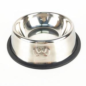 Ciotola per Animali Domestici Ecologica Portatile in Acciaio Inox, Base Antiscivolo Personalizzata, Elegante Ciotola per Acqua e Cibo per Cani e Gatti - Product Image 2