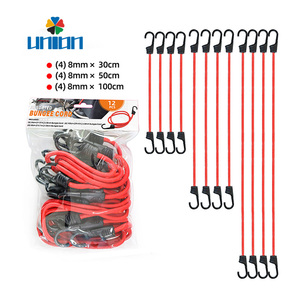 Direktverkauf ab Werk: Robuste Elastische Bungee-Seile mit Langlebigen Metallhaken für Fahrräder, Camping oder Outdoor-Aktivitäten, Ideal zum Binden - Product Image 5