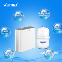 Système de filtration d'eau de cuisine par osmose inverse RO avec réservoir sous pression, élimine le calcaire pour une eau pure à boire directement, filtration du drain de l'évier