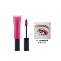 Mascara de marque propre, cosmétiques, mascara waterproof, noir intense, longue tenue, brosse fine, facile à enlever, mascara tubulaire noir intense