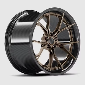 Juego de 2 Ruedas de Fibra de Carbono Forjadas de 17-24 Pulgadas Aptas para RS7 4K R8 MK2 AMG GT Corvette C8 <span class=keywords><strong>488</strong></span> GTB 992 <span class=keywords><strong>GT3</strong></span>/R 911 991 - Product Image 5