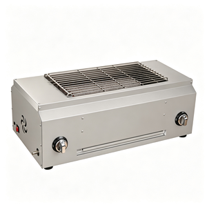 Parrilla de Gas Multifuncional de Acero Inoxidable para Encimera, Mesa de Barbacoa Comercial con Control de Temperatura por Zonas - Product Image 1