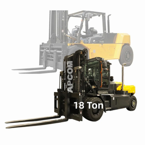 Chariot élévateur diesel à moteur puissant, capacité de levage de 20, 18, 16, 15, 14, 13, 12, 11, 10, 9, 8, 6, 5 tonnes, équipement de levage lourd pour la construction - Product Image 3