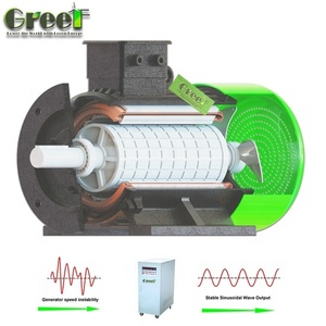 Générateur/alternateur à aimants 100KW 100rpm 250rpm 300rpm 500rpm 600rpm 1500rpm 1800rpm - Product Image 5