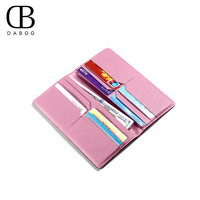 Dompet panjang kulit sapi togo, dompet panjang untuk wanita, dompet kartu mewah modis kualitas tinggi kustom