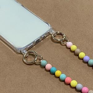 Perle Perles Mobile Téléphone Cas Bandoulière Avec Sangles Suspendus Cou Corde Longue Chaîne Anti-chute Téléphone Cas Longe Pour Femmes <span class=keywords><strong>Bijoux</strong></span> - Product Image 4