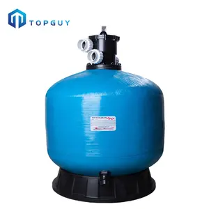 China Supplier Fiberglass Sand Filter Water Treatment Sand Filter for Family Swimming Pool