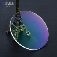Gafas HONGCHEN, lentes de visión única, índice 1,56, revestimiento verde Hmc, gafas de lectura antirreflejos, lentes ópticas
