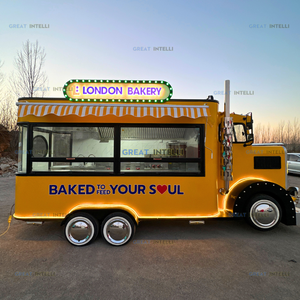Superbe cuisine mobile d'extérieur Intelli, chariot à hot-dogs, chariot à desserts, chariot à glaces, chariot à café, chariot à pizzas, camion de restauration entièrement équipé - Product Image 5