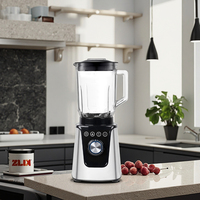 265370 350W 2026 OEM Blender de comptoir électrique personnalisé avec logo, corps en acier inoxydable, commande par bouton et pot en plastique