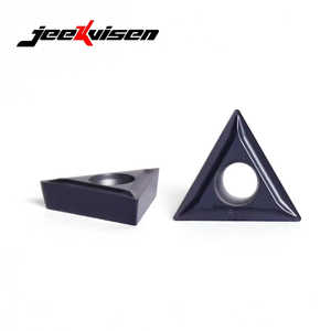 Jeekvisen High Quality Black Super Hard TCMT110202-LF CNC Turning Inserts <b>Cemented</b> <b>Carbide</b> Cutting Tools - Product Image 4
