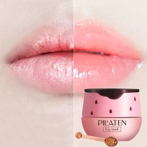 <span class=keywords><strong>Mascarilla</strong></span> de <span class=keywords><strong>labios</strong></span> para dormir vegana para chica joven, Aroma de fresa rosa, líneas de <span class=keywords><strong>labios</strong></span> que se desvanecen, crema hidratante de larga duración para el cuidado de los <span class=keywords><strong>labios</strong></span> - Product Image 2