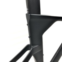 Haute qualité plus récent Hongfu T800 cadre de vélo en carbone disque contre la montre TT cadre FM109-D