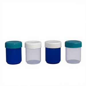 Empty Polypropylene <b>Cream</b> Jar with Threaded Lid for <b>Lip</b> Balm, Body Butter, Face <b>Cream</b> & Beauty Products - Product Image 1