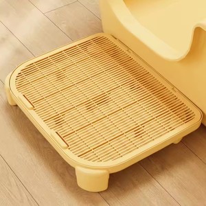 Stuoia lettiera per <span class=keywords><strong>gatti</strong></span> a due piani con caratteristiche sostenibili supporto in plastica e piedi per toilette per <span class=keywords><strong>gatti</strong></span> forniture per animali domestici per cani e <span class=keywords><strong>gatti</strong></span> - Product Image 1