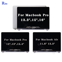 Pantalla LCD para computadora portátil Pantalla completa para Apple Macbook Pro 13 "A1989 2018 Gris espacial/Astilla LCD Montaje completo