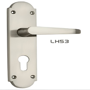 Manija Recta Victoriana de Zinc/Zamak de Alta Calidad, 8 Pulgadas, Precio al por Mayor - Product Image 1