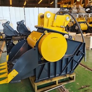 Cucharón triturador hidráulico <span class=keywords><strong>Bonovo</strong></span> con apertura de mandíbula de 1350 mm para excavadoras y aplicaciones de roca/piedra en construcción - Product Image 3