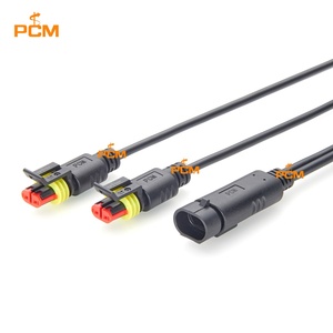 Cabo Divisor em Y Tyco AMP Superseal de 2 Pinos Macho para Fêmea IP67 282104-1 282080-1 para Veículos, Caminhões, Vans, RVs e Luzes de Trabalho LED/Fog - Product Image 6