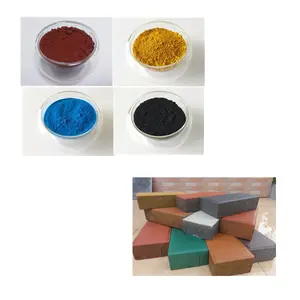 Iron Oxide Light Red Yellow Pigment For Concrete Paving Tiles Cement