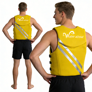 Nouvelle Veste de Sauvetage Jaune 2026 pour Hommes, Grande Taille, Haute Flottabilité, pour Surf, Bateau et Natation, Réfléchissante, en EPE, <span class=keywords><strong>à</strong></span> Prix Abordable - Product Image 6