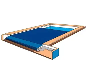 客户制造防水室外钢结构泳池盖耐用泳池盖泳池及配件