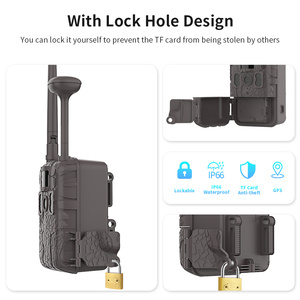 Caméra de <span class=keywords><strong>chasse</strong></span> T6 4G Lte 940 No Glow Night Vision Trail <span class=keywords><strong>Camera</strong></span> SIM Caméra sans fil pour la <span class=keywords><strong>chasse</strong></span> Camo <span class=keywords><strong>vert</strong></span> avec panneau solaire - Product Image 4