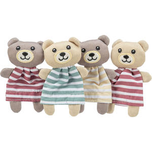 Ours en peluche 12 cm, différentes couleurs, jouet interactif pour animaux de compagnie - Product Image 1