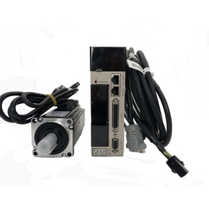 ราคาขายส่ง เซอร์โวมอเตอร์ 400W สามเฟส 220V AC พร้อมชุดไดรเวอร์ 60Flange สำหรับอุปกรณ์แปรรูปด้วยเลเซอร์ DKSM-A6004F 400w Ac - Product Image 1