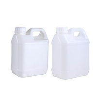 Seau carré en plastique de 2 L, bidon carré personnalisé, baril en HDPE pour le stockage de liquides