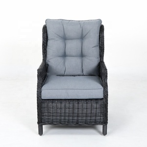 Leisure Contemporary Aluminum <b>Outdoor</b> Garden Furniture Set <b>Rattan</b> Recliner for Farmhouse Apartment Living Room - Product Image 3