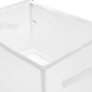 Lot de 7 boîtes de rangement transparentes en plastique pliables pour la maison, organisateur de vêtements, sacs de rangement pour jouets, couettes et livres - Product Image 2
