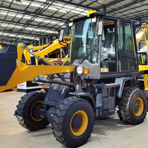 Chinese Epa Motor Backhoe Loader Snelle Levering Diesel Voorwiel Mini Lader Hoge Kwaliteit Goedkope Prijs Graafmachine Lader