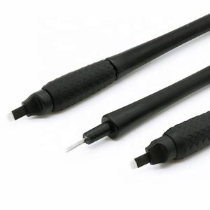 ปากกาไมโครเบลดดิ้งแบบใช้แล้วทิ้ง 2 in 1 รุ่นใหม่ล่าสุดจาก LovBeauty ขนาด 0.15 มม. สำหรับสักคิ้วถาวร - Product Image 4