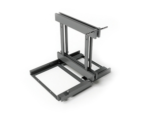 Wholesale Glass Tall Master 2-Tier Sliding For <b>Kitchen</b> <b>Cabinet</b> <b>Accessories</b> Blind Corner Pull Out Storage Magic Corner Basket - Product Image 3