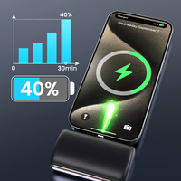 Batería Externa Mini de 10000mAh con Conexión USB-C de 22W para Teléfono, Carga Rápida sin Cable, Cargador Portátil OEM