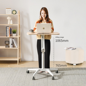 Altura ajustable <span class=keywords><strong>Patas</strong></span> de escritorio de pie Elevación Sit Stand Escritorio Operación manual <span class=keywords><strong>Patas</strong></span> de mesa Parte superior de vidrio Marco de escritorio de oficina de pie - Product Image 4