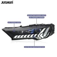 JUSHUN mise à niveau Laser Led Style phare phare dynamique Plug and Play pour audi Q7 2020-2023 lampe frontale phare
