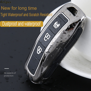 Funda de Silicona Suave con Aleación de Zinc para Llave de Coche, Llavero para Dongfeng Scenery 580 DFSK <span class=keywords><strong>Fengon</strong></span> <span class=keywords><strong>5</strong></span> IX5 IX, Accesorios - Product Image 4