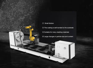 GWEIKE Certificación CE, revestimiento láser/máquina láser robótica de fibra, equipo de revestimiento láser de fibra de GKS-LC3008R - Product Image 4